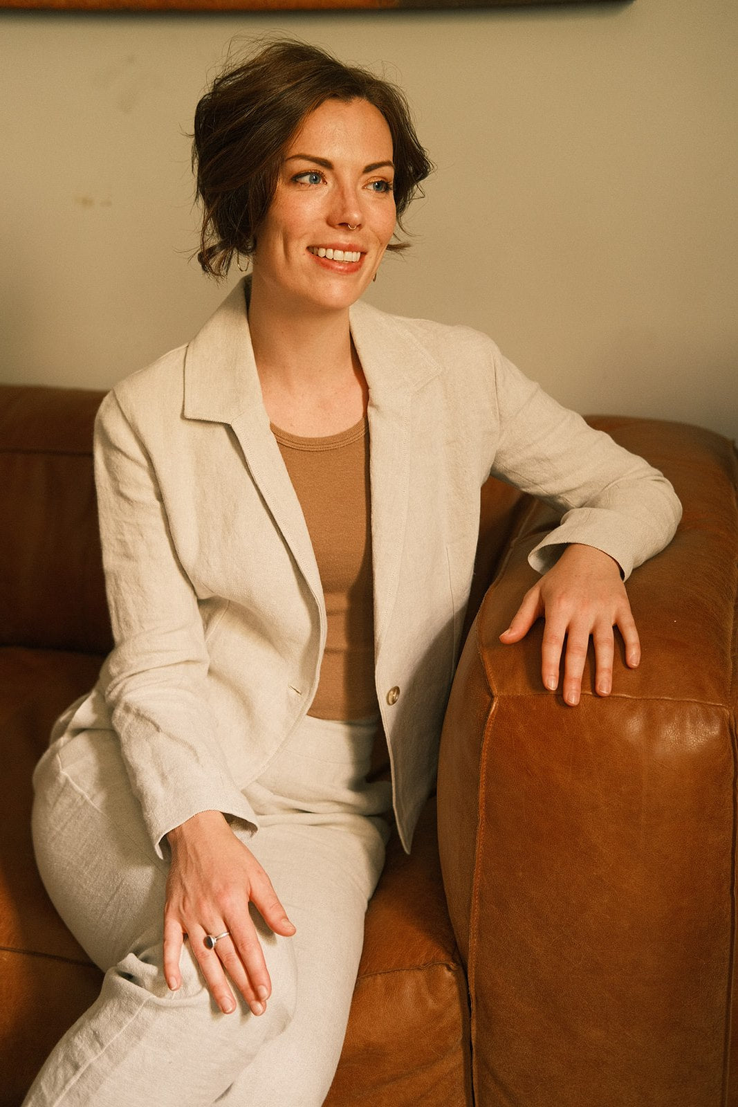 The Linen Suit